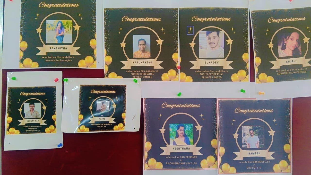 GVS BIM Learning student placed in a BIM job – placement photo